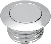 Pop Up Gas Cap, Chrome - Sportster & Dyna & Softail & Touring Gas Cap Drag Specialties