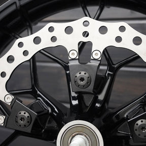 Titanium Floating Rotor Bolts, Black - 14-23 Touring Rotor Bolts Arlen Ness