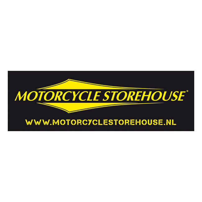 Motorcycle storehouse, logo sticker. Small Mcs