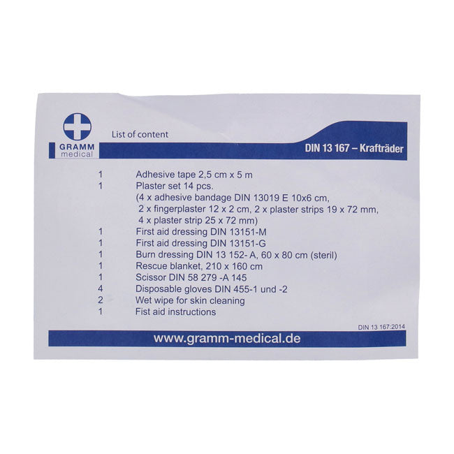 Mcs First Aid Motorcycle Kit First Aid Kits Mcs