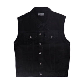 MCS Denim Vest, Black Vest Mcs