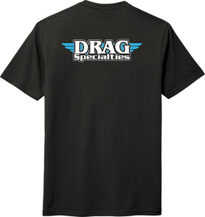 Drag Specialties T Shirt Slim Drag Blk L Men's Casual T-Shirts Drag Specialties