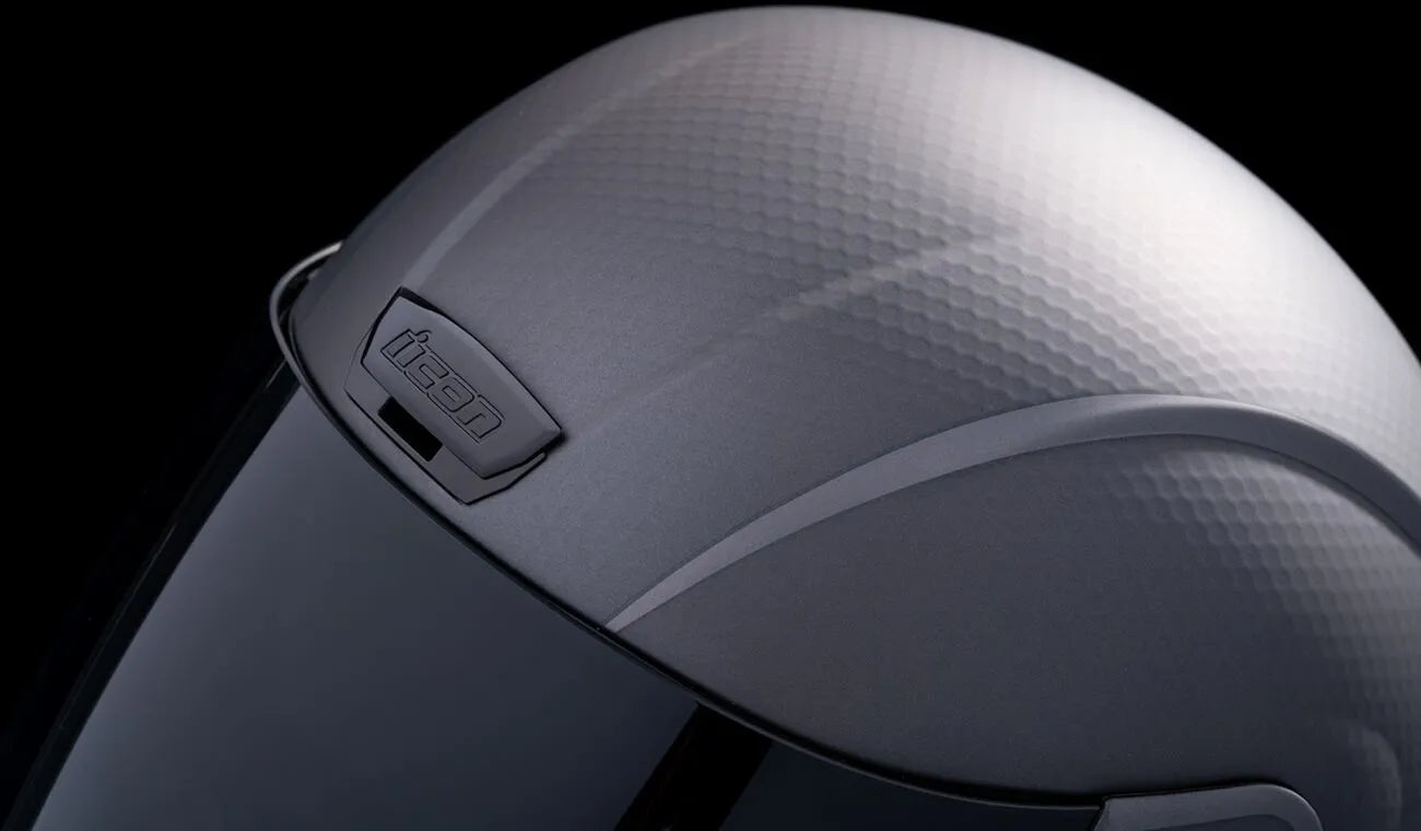 Airform Counterstrike, Silver Full Face Helmet Icon