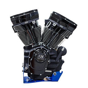 MK136 Black Edition Engine With 550G Cam - 17-23 Oil-Cooled Touring Complete Engine S&S Cycle