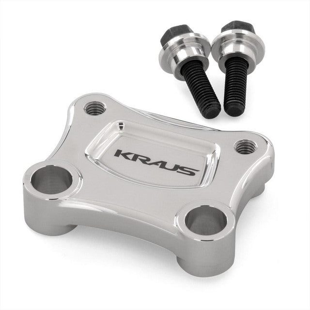 T-Rex Pull Back Plate, Machine Finish - Dyna & FXR Pullback Plate Kraus Motor Co.