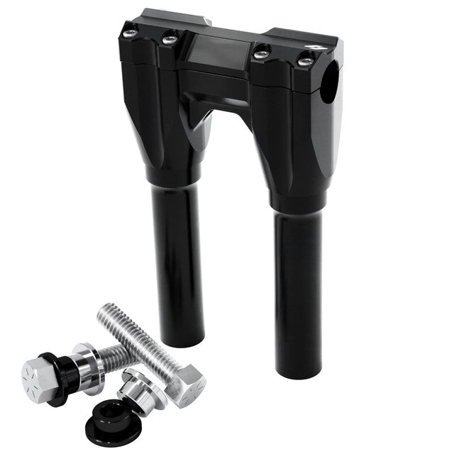 8" Isolated Risers, Black Anodized Risers Kraus Motor Co.