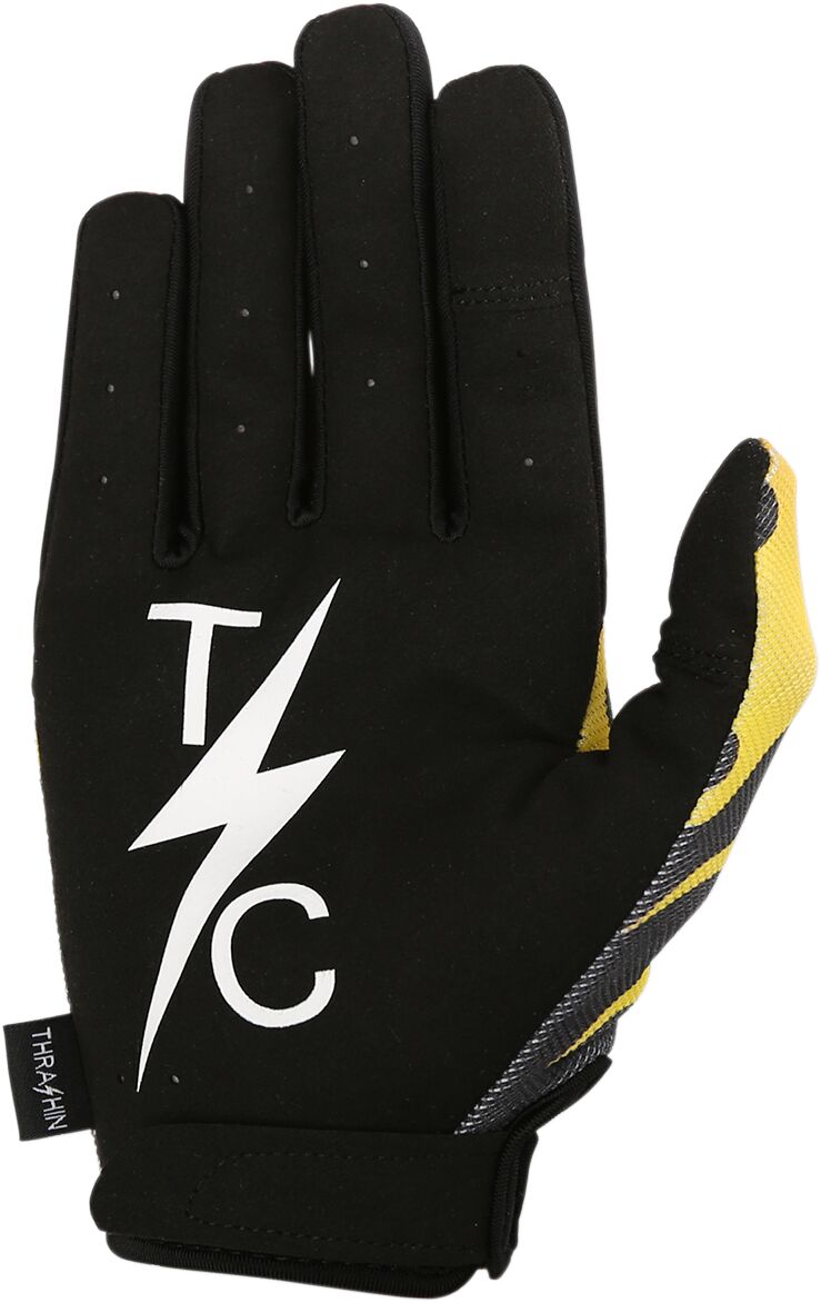 Thrashin Supply Co. Stealth Flame Gloves Small