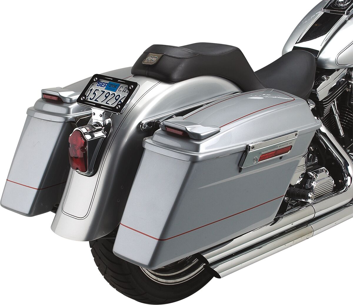 Cycle Visions Bagger Tail Blk Softail Saddlebag Supports Cycle Visions