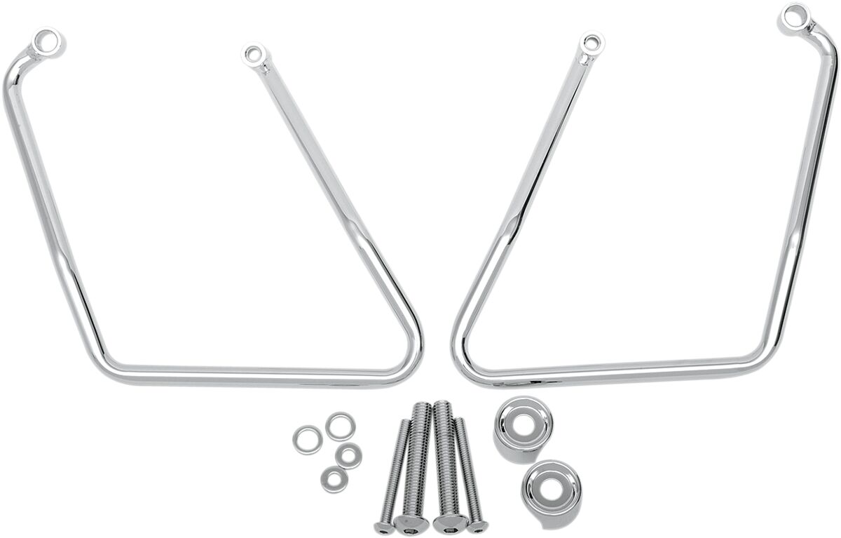 Drag Specialties Saddlebag Support Bracket Chrome Saddlebag Supports Drag Specialties
