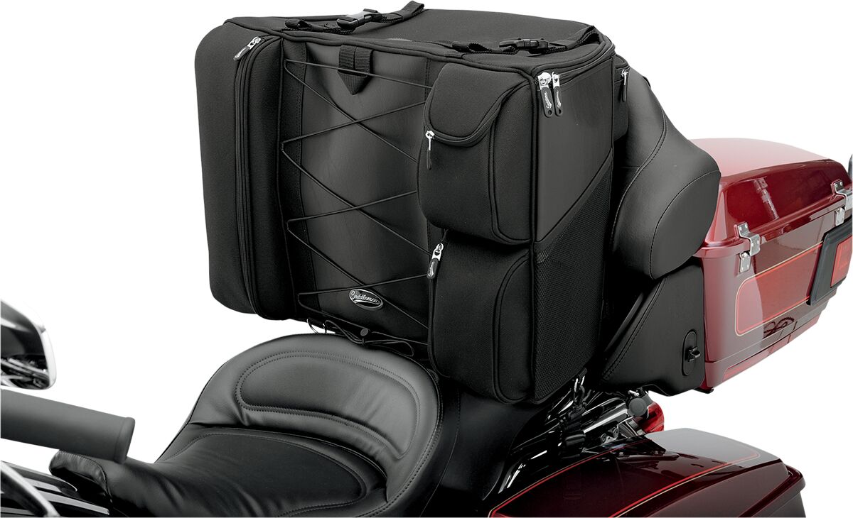 Saddlemen Backrest Bag Br4100 Sissy Bar Bag Saddlemen