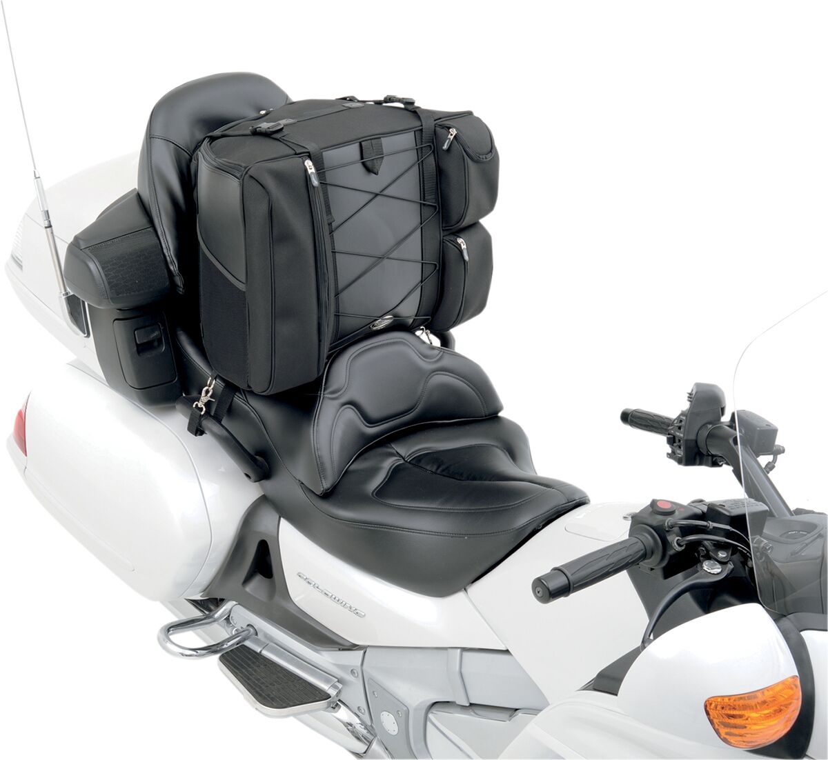 Saddlemen Backrest Bag Br4100 Sissy Bar Bag Saddlemen