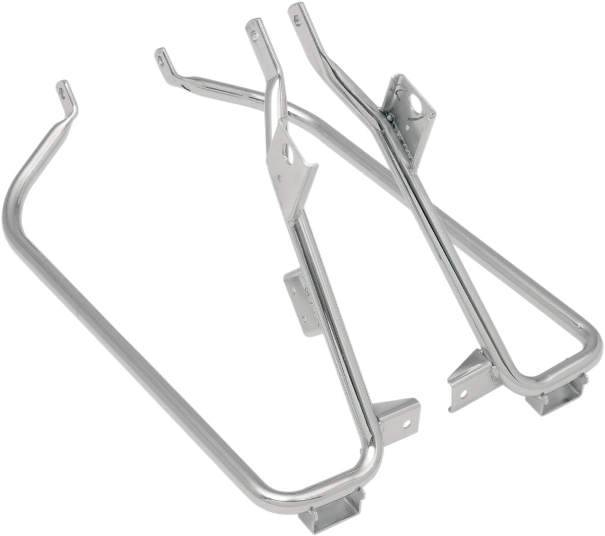 Drag Specialties Saddlebag Support Bracket Chrome Saddlebag Supports Drag Specialties