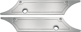 Pro One Perf.Mfg. Latch Sadlebag Smth Chr Saddlebag Latch Covers Pro One Perf.Mfg.