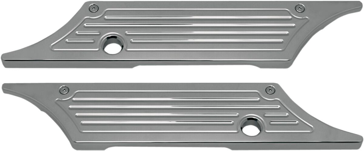 Pro One Perf.Mfg. Latch Sadlebag Bmil Chr Saddlebag Latch Covers Pro One Perf.Mfg.