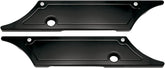 Pro One Perf.Mfg. Latch Sadlebag Smth Blk Saddlebag Latch Covers Pro One Perf.Mfg.