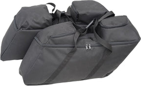 Drag Specialties Seats Saddlebag Liners, Black - 14-22 Touring Saddlebags Liner Drag Specialties