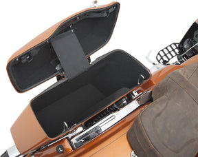 Drag Specialties Seats Saddlebag Lining Kit, Black - 14-22 Touring Saddlebags Liner Drag Specialties