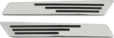 Drag Specialties Saddlebag Hinge Insert Chrome Saddlebag Latch Covers Drag Specialties