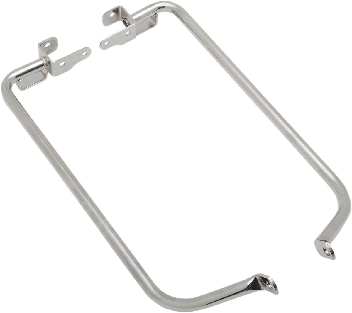 Drag Specialties Saddlebag Support Silver Saddlebag Supports Drag Specialties