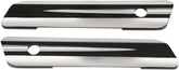 Drag Specialties Hinge Cover Saddlebag Black Saddlebag Latch Covers Drag Specialties