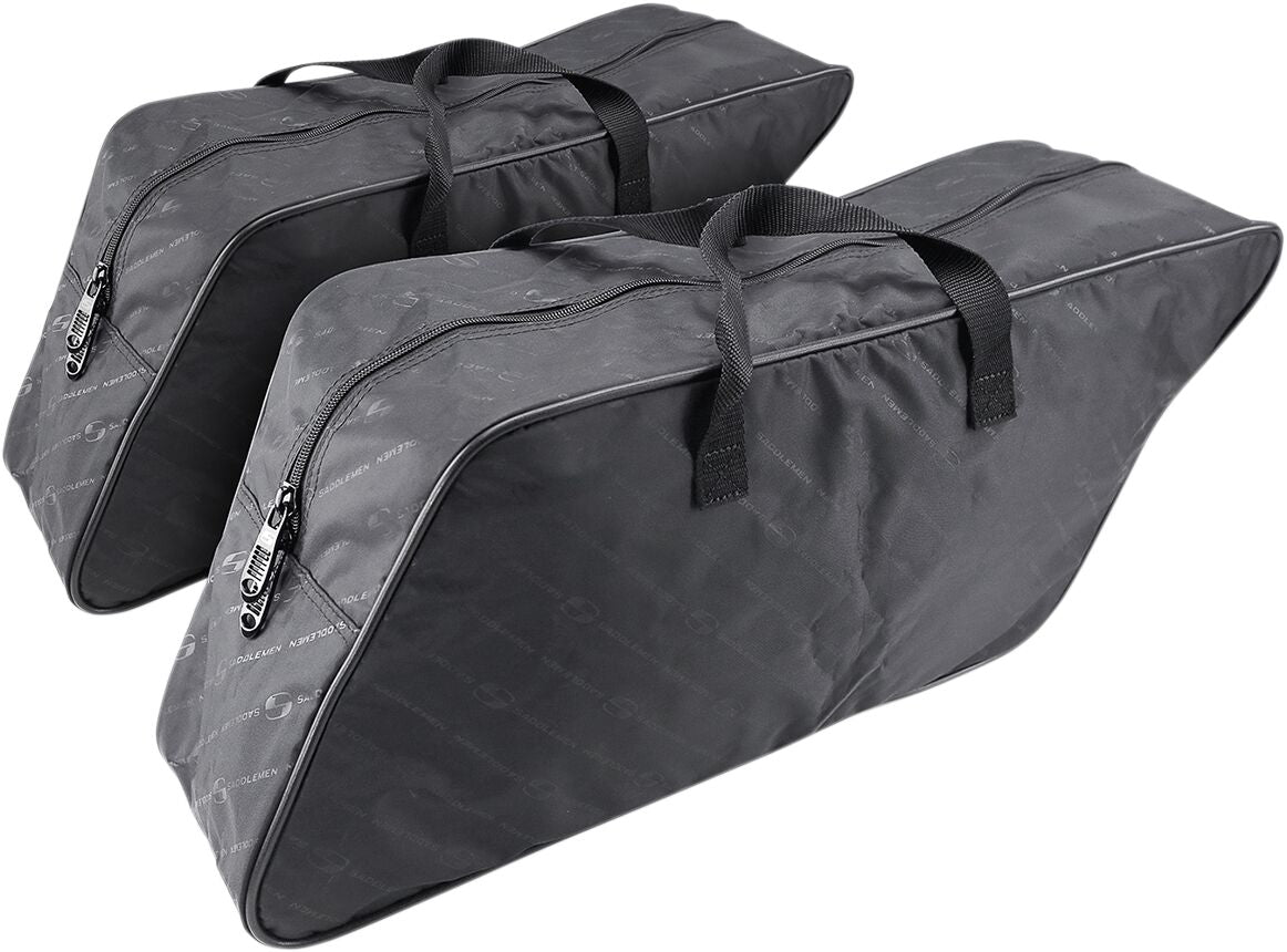 Saddlemen Saddlebag Liner Set Textile, Black - 14-20 Touring Saddlebags Liner Saddlemen