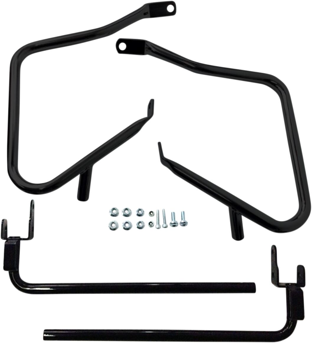 Drag Specialties Support S/B Blk 14 17 Flt Saddlebag Supports Drag Specialties