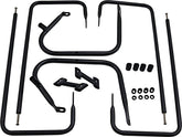 Drag Specialties Rail S/B Blk Flt 97 08 Saddlebag Supports Drag Specialties