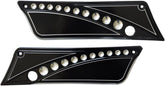 Accutronix Cover Latch 93 13 Fl Blk Saddlebag Latch Covers Accutronix