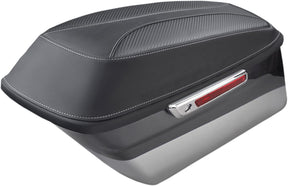 Saddlemen Plain Lid Covers Domitor - 14-23 Touring Saddlebag Lid Covers Saddlemen