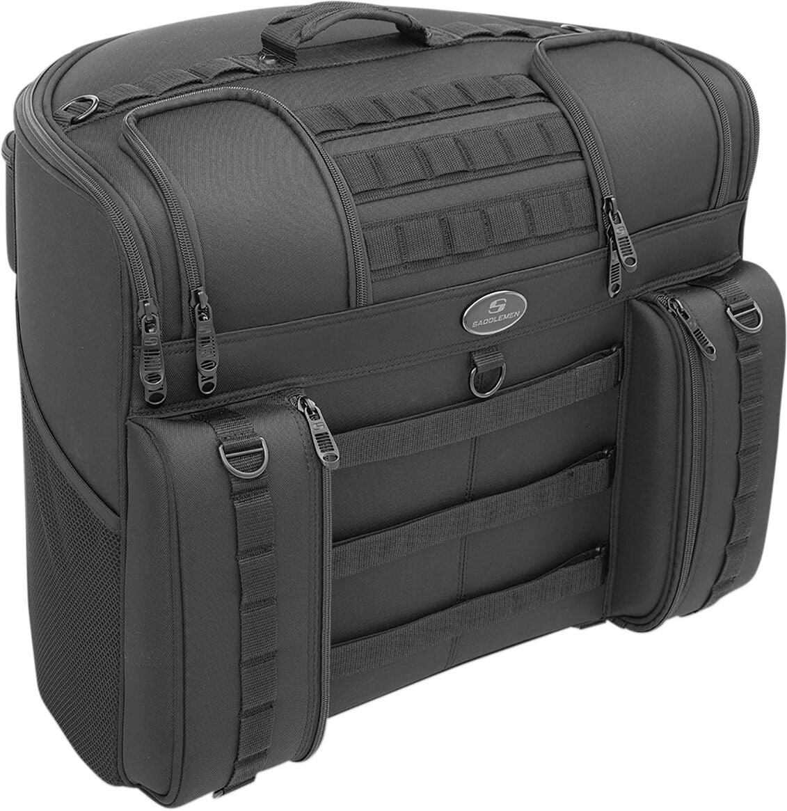 Saddlemen Backrest Bag Br4100 Tactl Tail Bag Saddlemen