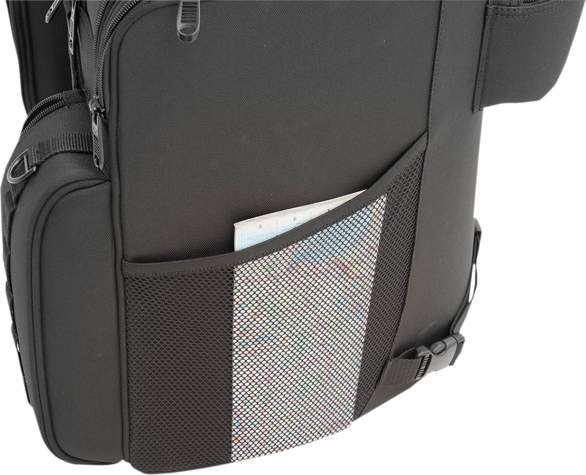Saddlemen Backrest Bag Br4100 Tactl Tail Bag Saddlemen