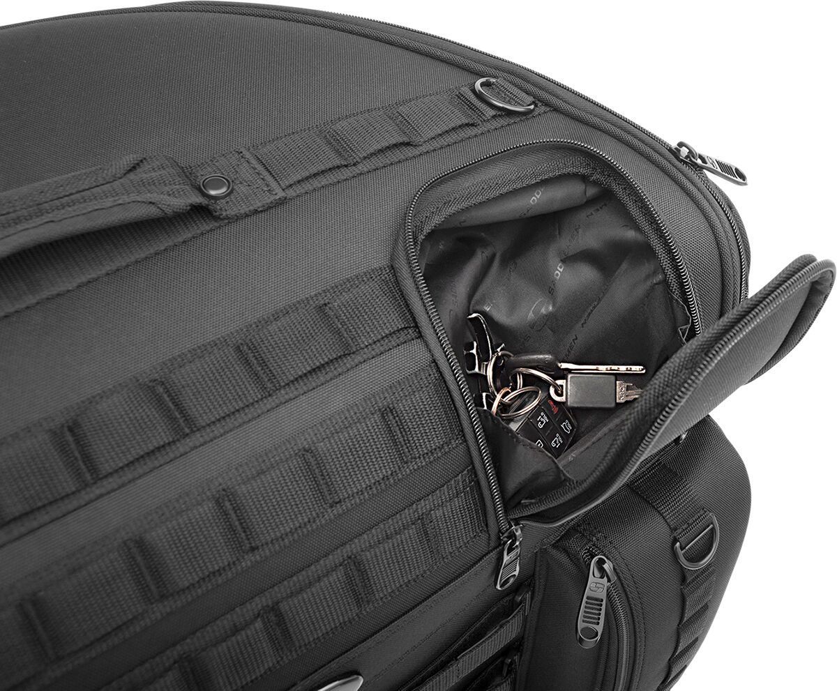 Saddlemen Backrest Bag Br4100 Tactl Tail Bag Saddlemen