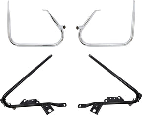 Drag Specialties Support S/B Chr 09 13 Flt Saddlebag Supports Drag Specialties