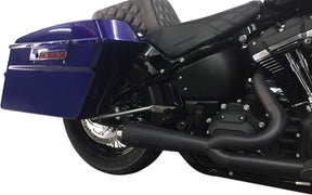 Cycle Visions Bagger Tail Flst Blk Saddlebags Mounts Cycle Visions