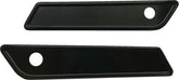 Pro One Perf.Mfg. Cover Latch S Bag Sm Blk Saddlebag Latch Covers Pro One Perf.Mfg.