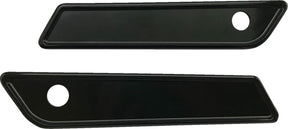 Pro One Perf.Mfg. Cover Latch S Bag Sm Blk Saddlebag Latch Covers Pro One Perf.Mfg.