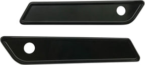 Pro One Perf.Mfg. Cover Latch S Bag Sm Blk Saddlebag Latch Covers Pro One Perf.Mfg.