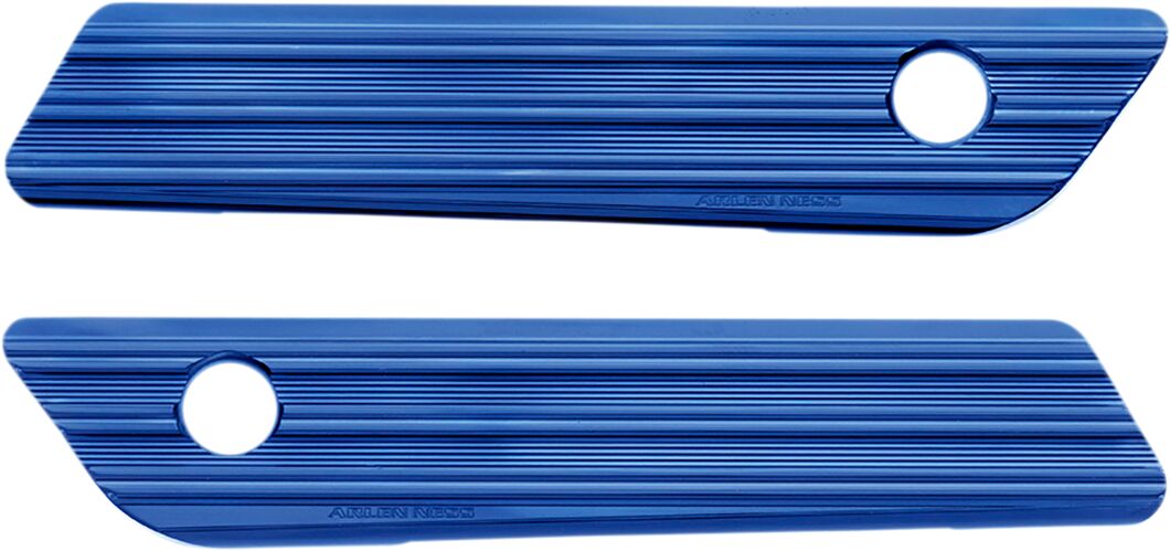 Arlen Ness Cover Latch S Bag Blue Saddlebag Latch Covers Arlen Ness