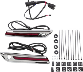 Ciro Cover Hnge Red/Chr Saddlebags Misc Ciro