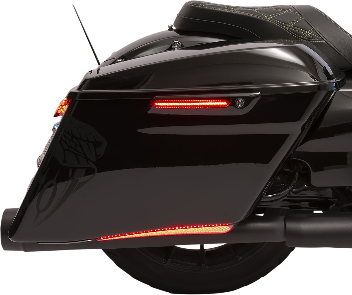 Ciro Cover Hnge Red/Blk Saddlebags Misc Ciro