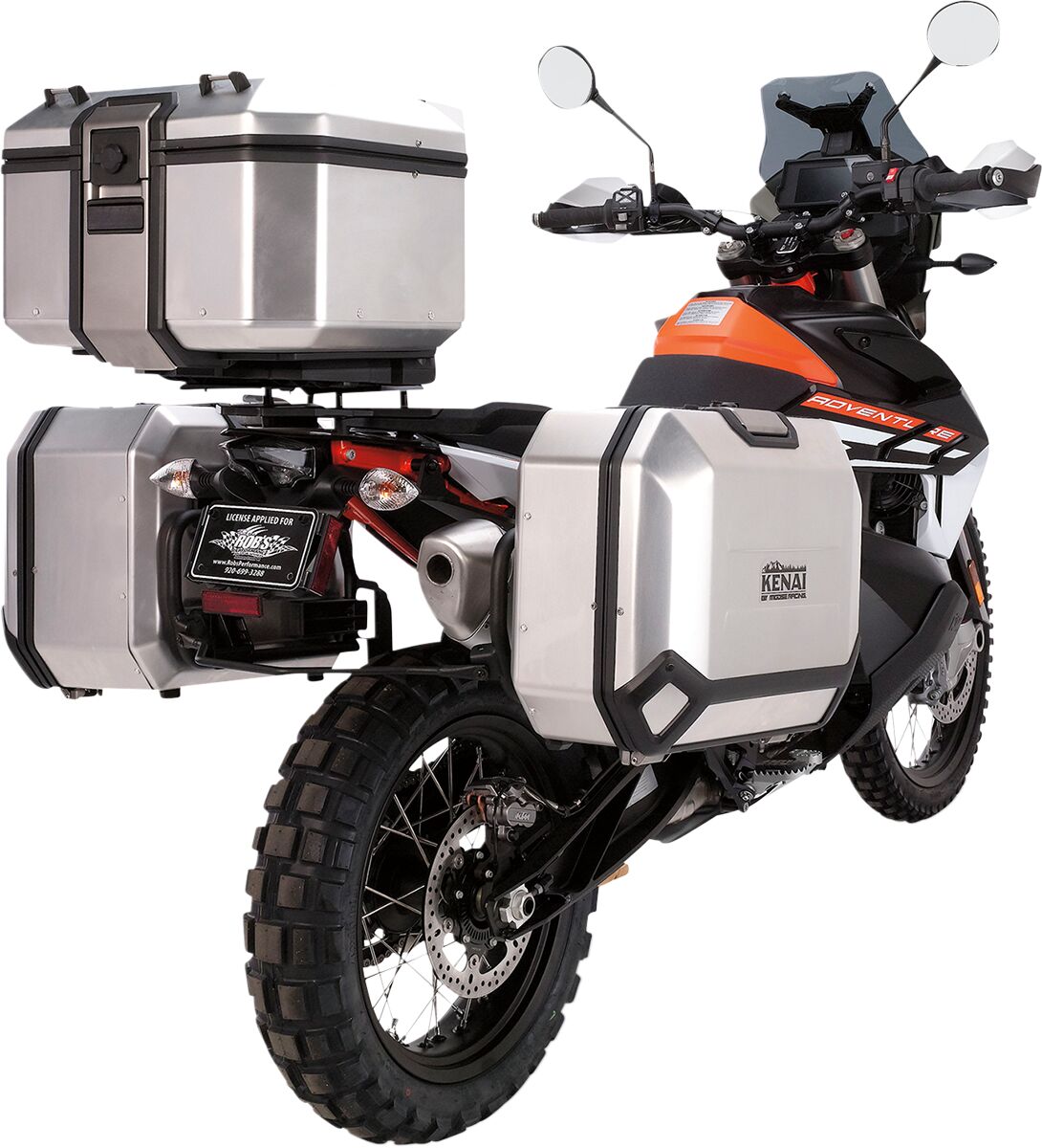 Moose Offroad Hard Parts Terra Top Case 37 Sil Top Case Moose Offroad Hard Parts