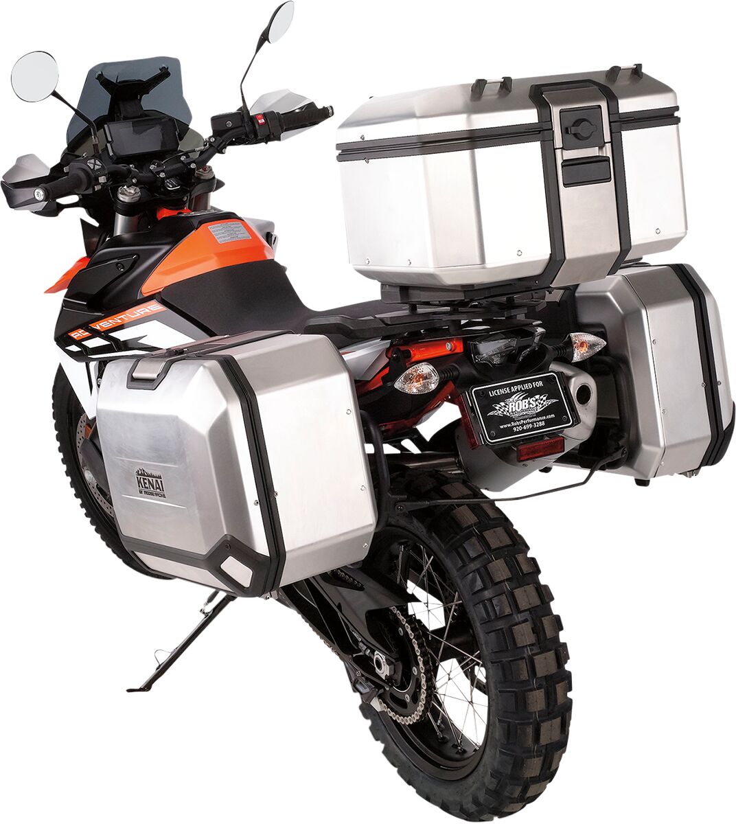 Moose Offroad Hard Parts Terra Top Case 37 Sil Top Case Moose Offroad Hard Parts