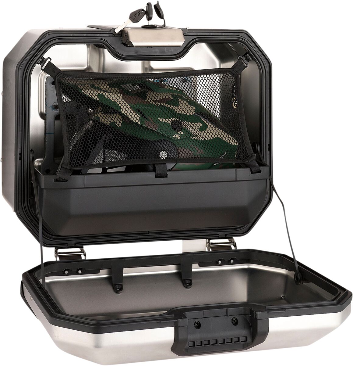 Moose Offroad Hard Parts Terra Case 47 Left Sil Hard Bags Moose Offroad Hard Parts