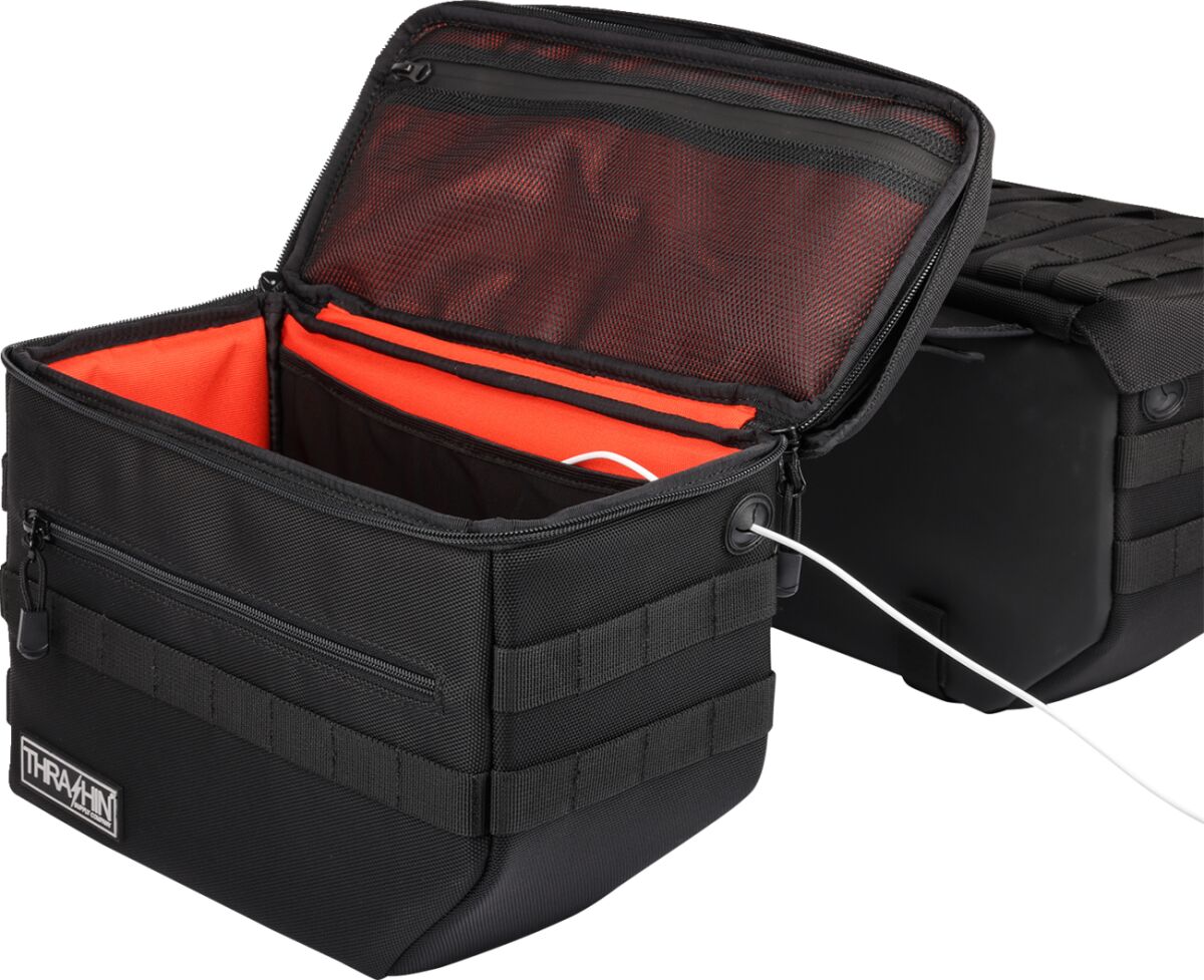 Thrashin Supply Co. Escape Saddlebags - 18 Liters Saddlebags Thrashin Supply Co.