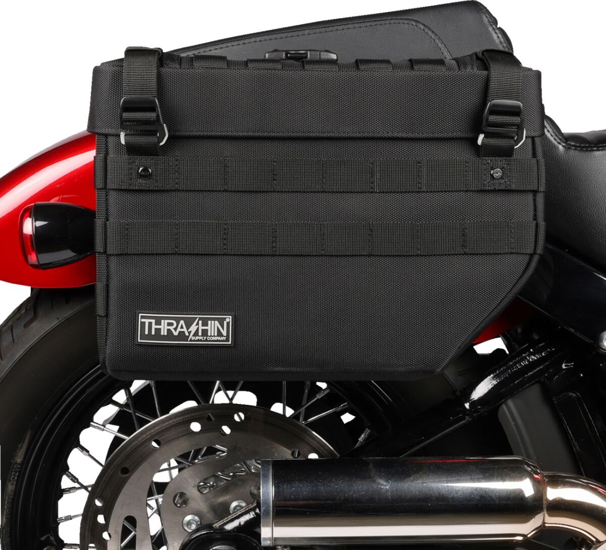 Thrashin Supply Co. Expedition Saddlebags - 21 Liters Saddlebags Thrashin Supply Co.