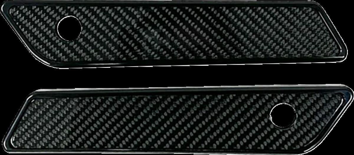 Pro One Perf.Mfg. Cover Saddlebag Latch Slim Lin Saddlebag Latch Covers Pro One Perf.Mfg.