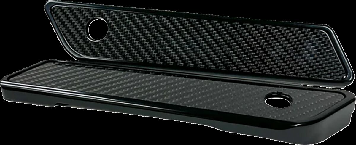 Pro One Perf.Mfg. Cover Saddlebag Latch Slim Lin Saddlebag Latch Covers Pro One Perf.Mfg.