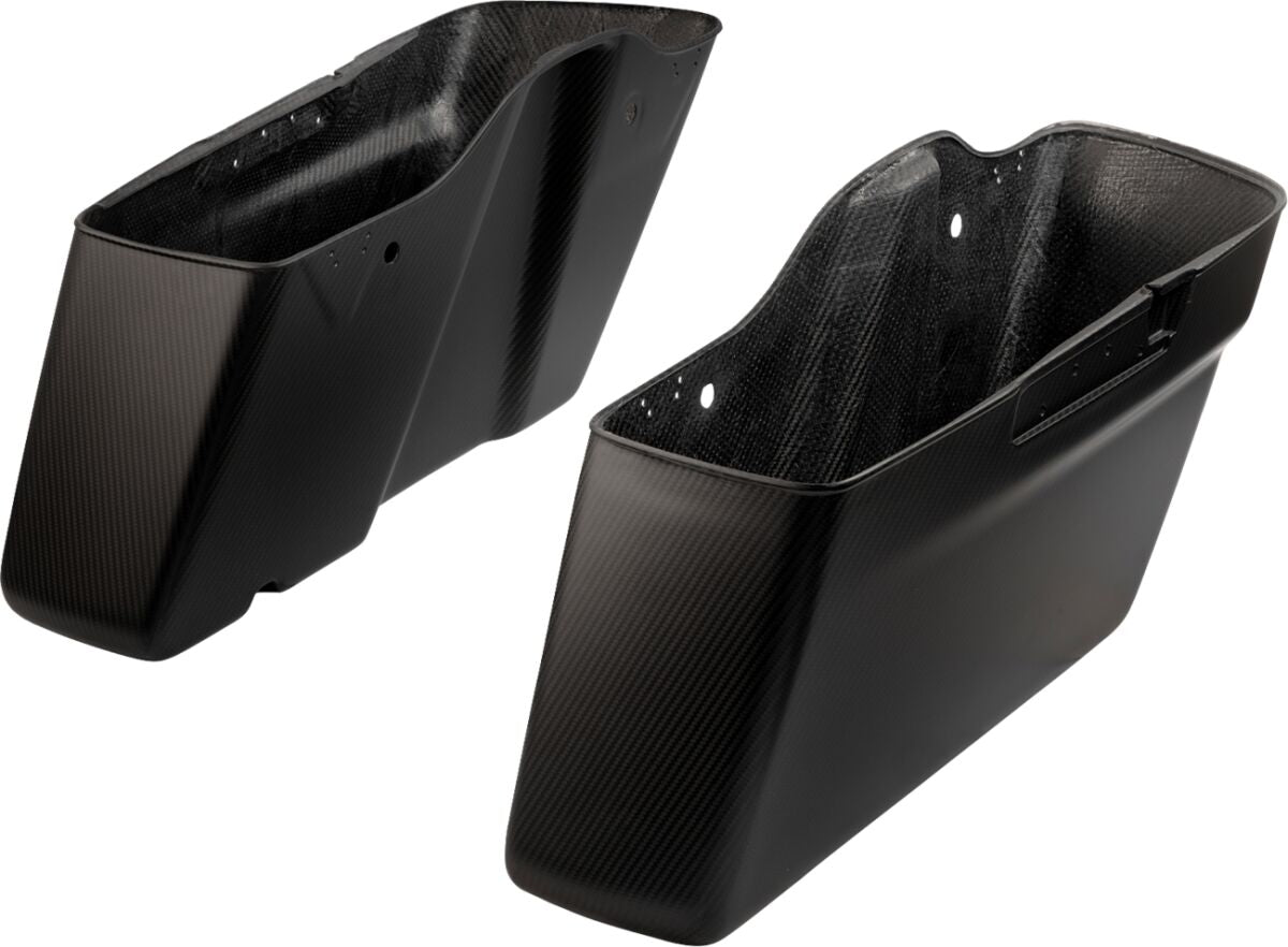 Slyfox Bottom Saddlebag, Carbon Matte - 14-23 Touring Saddlebags Slyfox