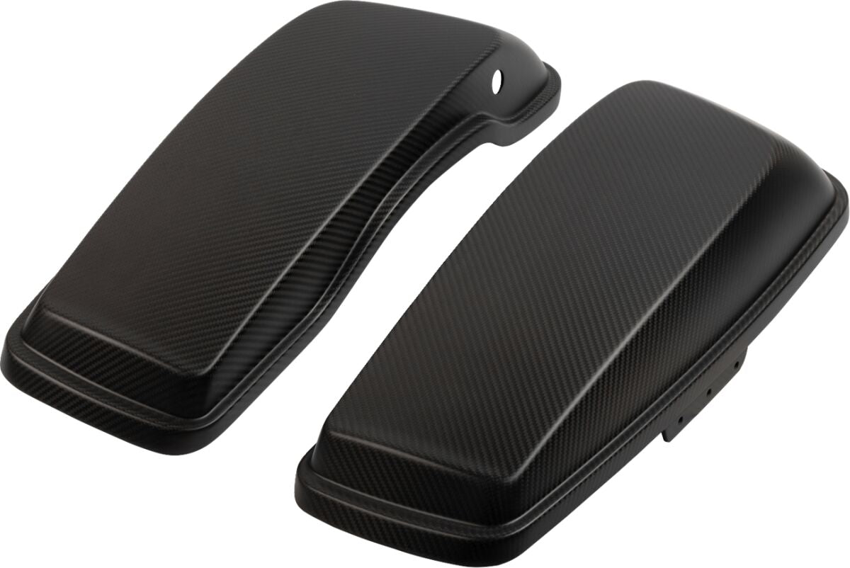 Slyfox Lids Saddlebag, Carbon Matte - 14-23 Touring Saddlebags Slyfox