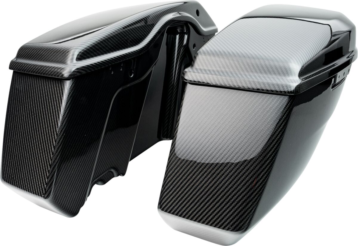 Slyfox Bottom Saddlebag, Carbon Gloss - 24+ Touring Saddlebags Slyfox